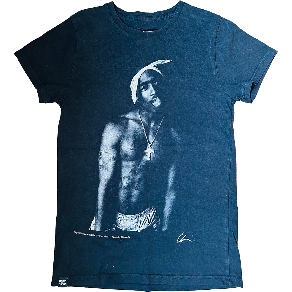 Black Tupac Shakur t-shirt