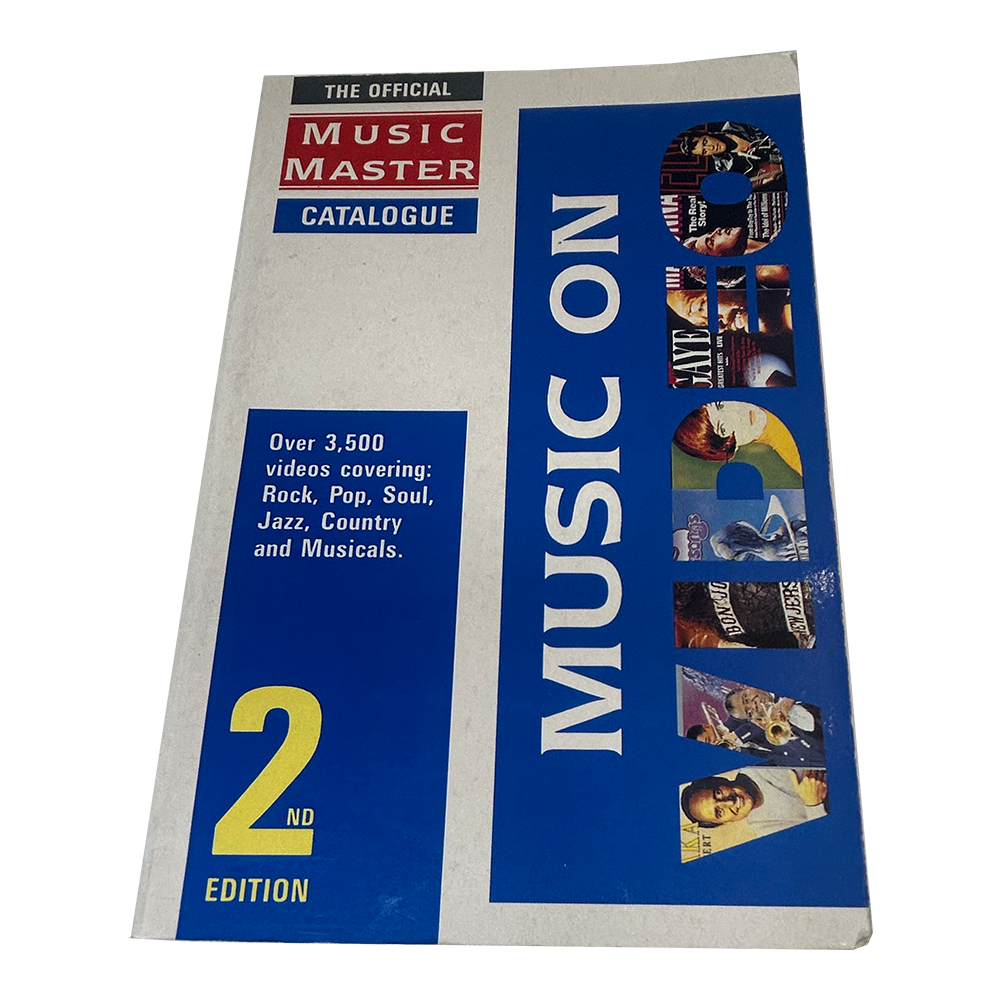 Music on video. Official music master catalogue. 2nd edition (1992)