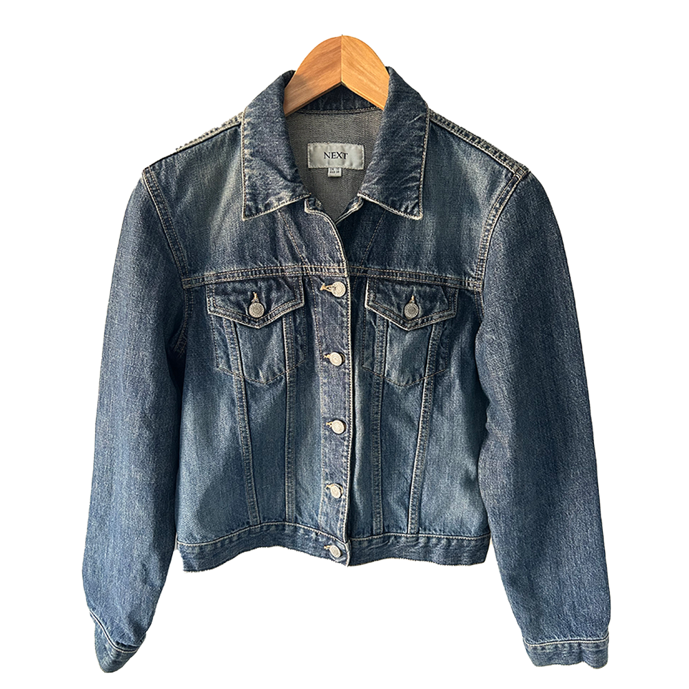Ladies classic blue denim jacket