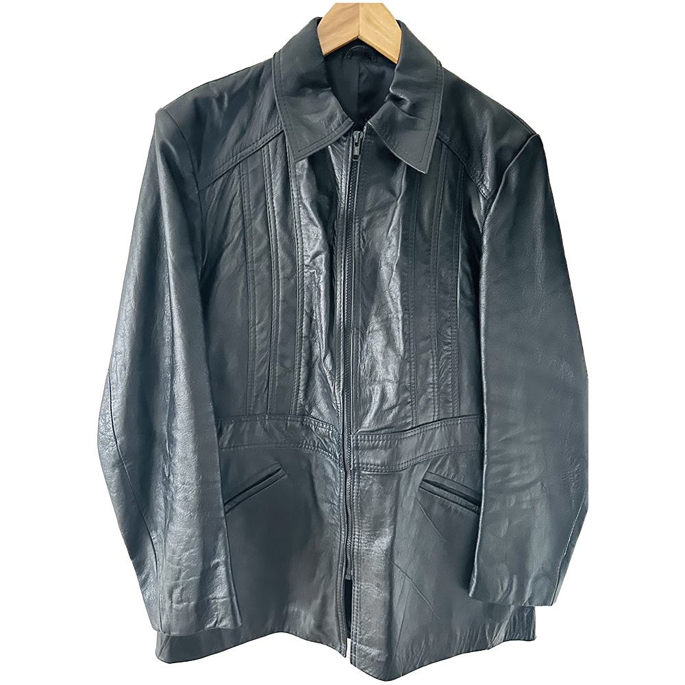 Ladies vintage leather jacket