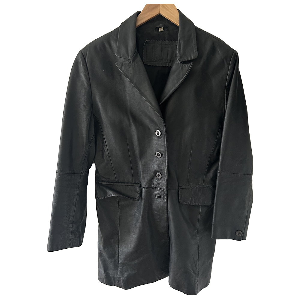 Ladies vintage leather jacket