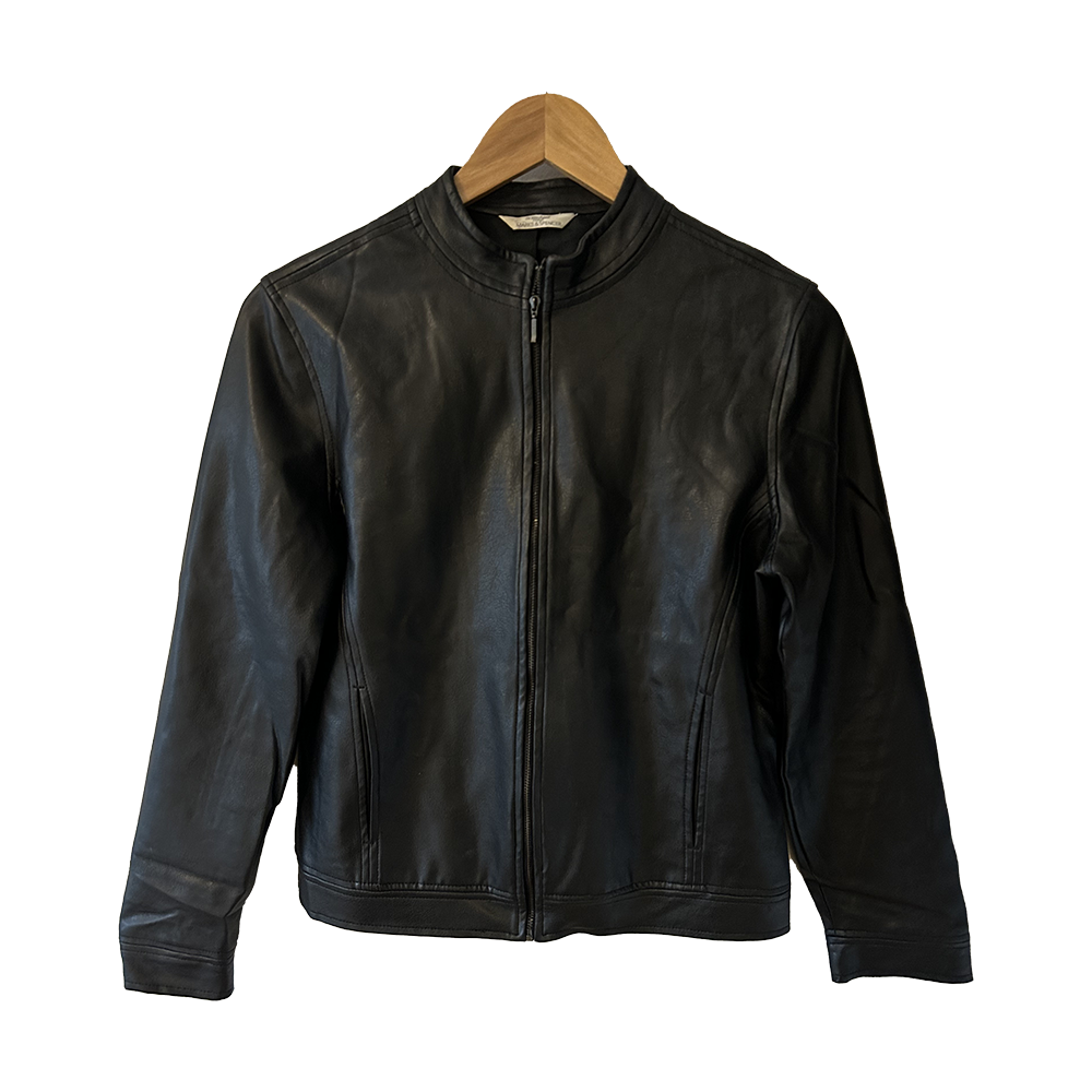 Ladies 90's faux leather jacket