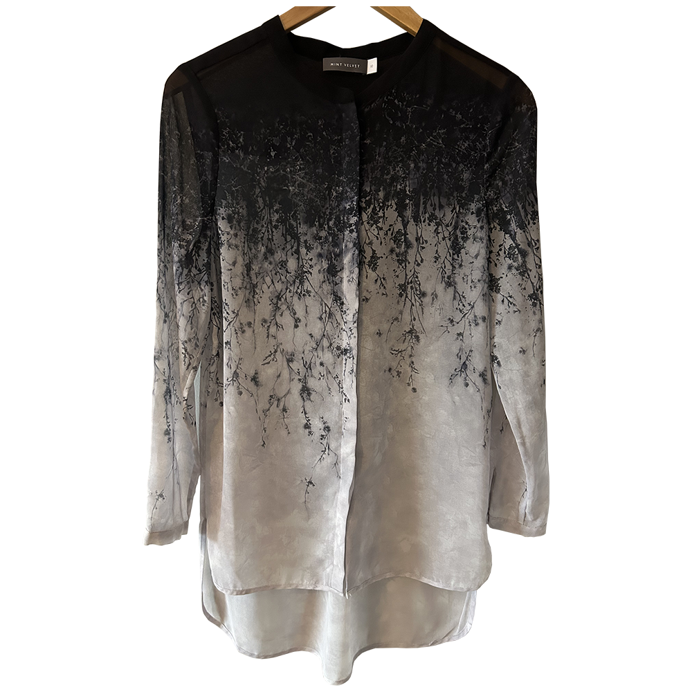 Ladies Mint Velvet sheer shirt