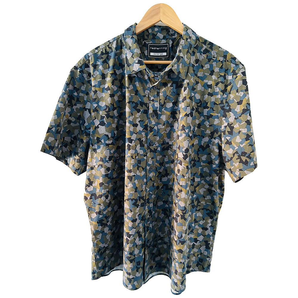 Men's retro patterned shirt