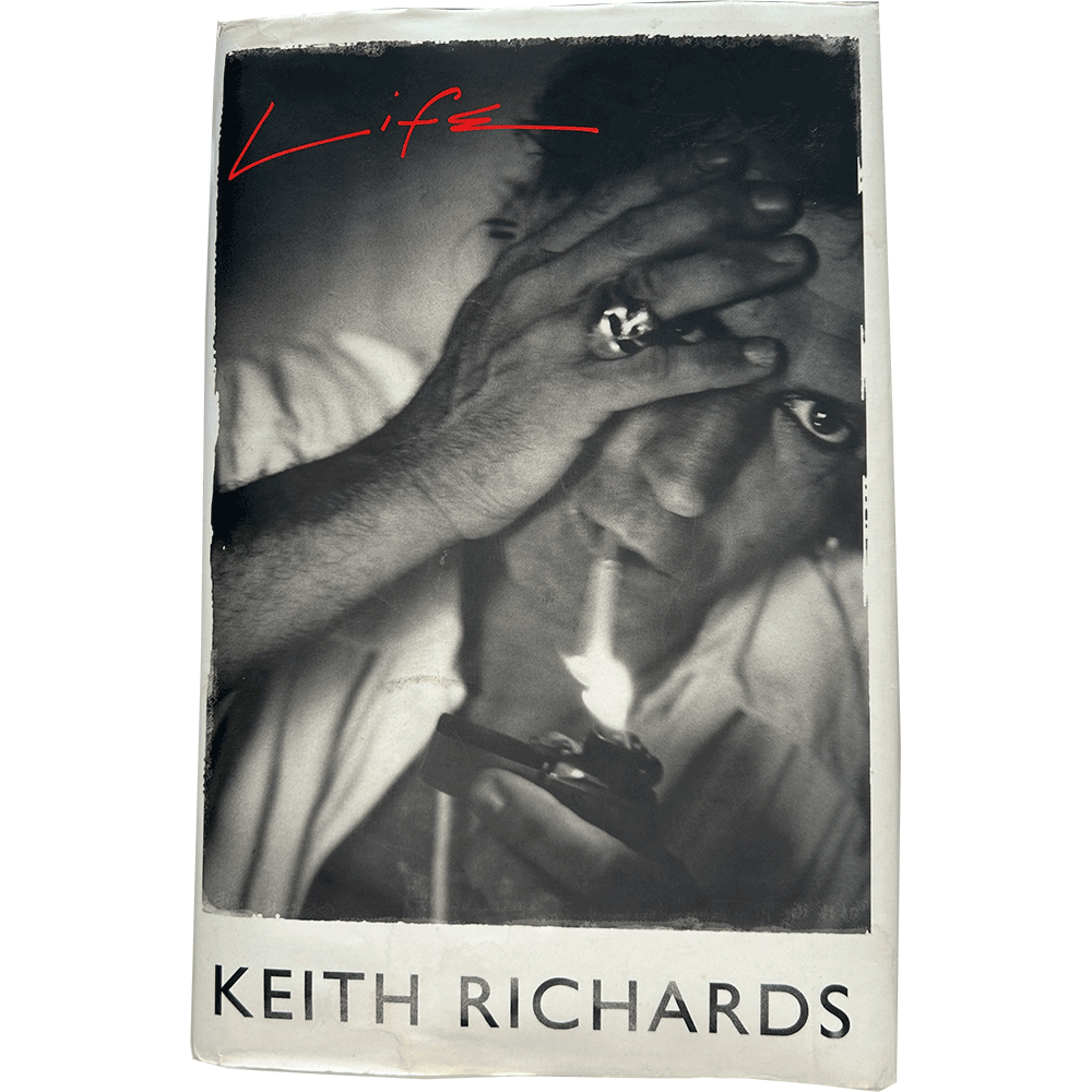 Keith Richards 'Life' autobiography hardback