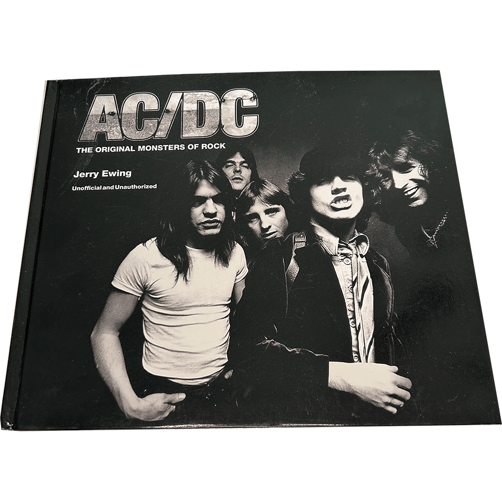 AC/DC hardback coffee table photo documentary book (2015)