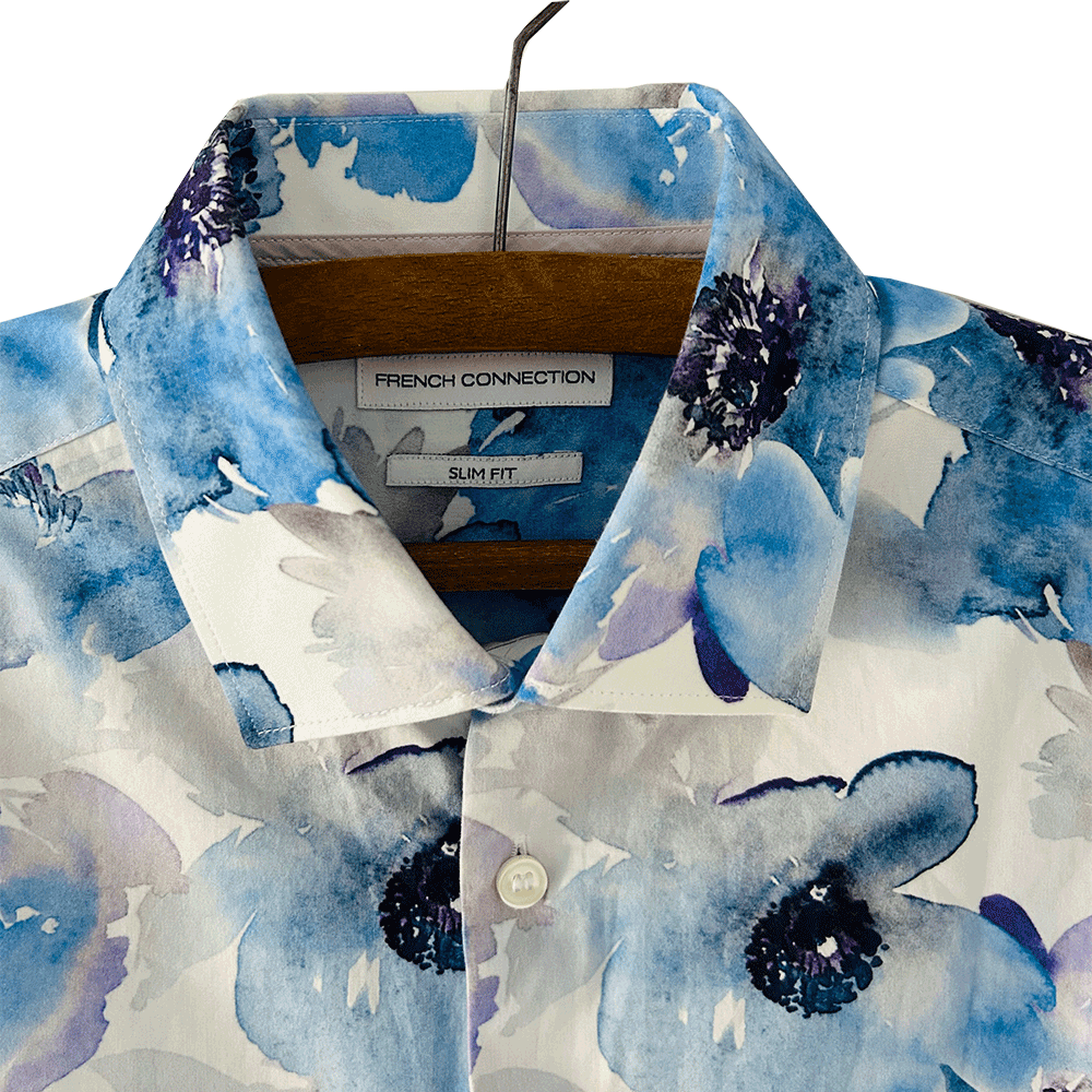 Men's French Connection slim fit shirt - Image 2
