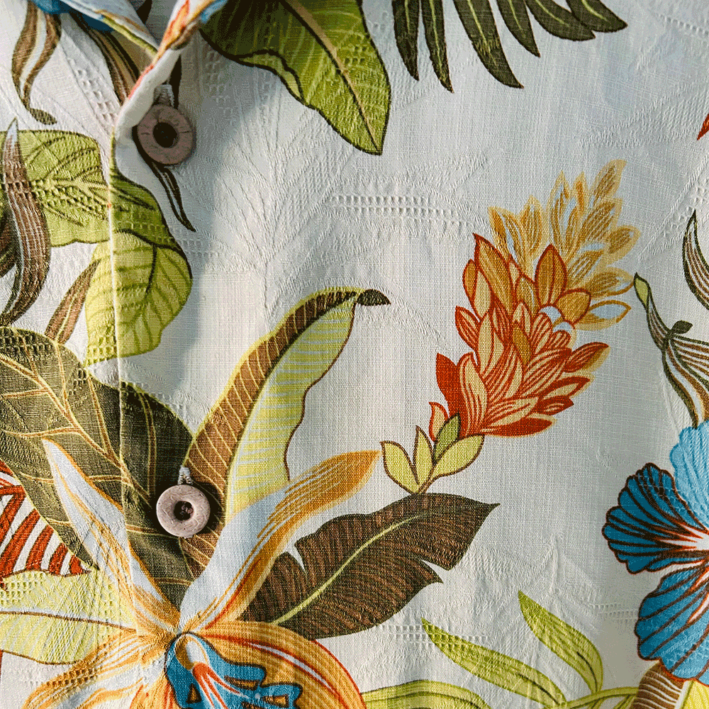 Men's Tommy Bahama silk Hawaiian shirt - Image 3