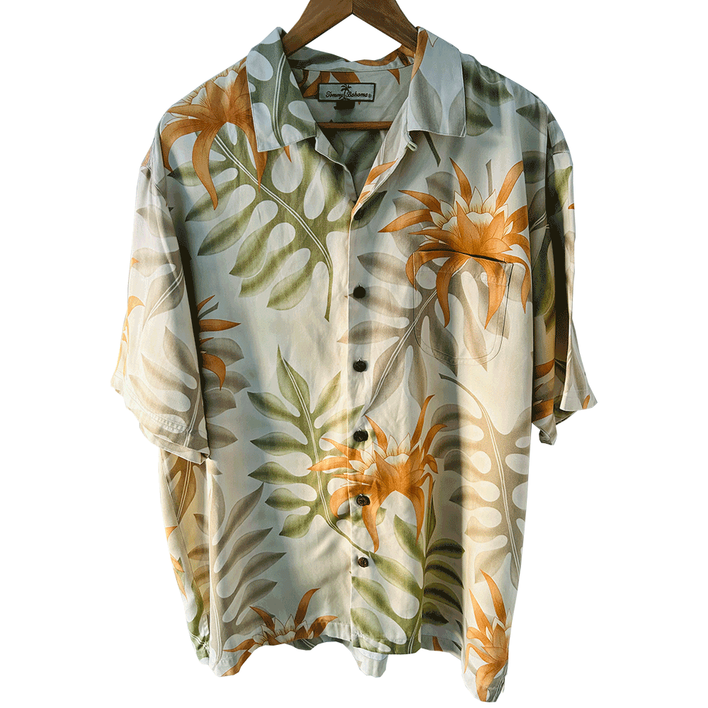 Men's Tommy Bahama silk Hawaiian shirt