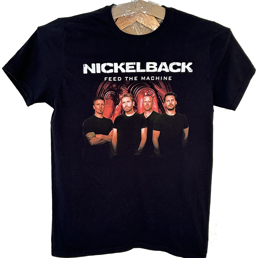 Black Nickelback 2018 tour t-shirt