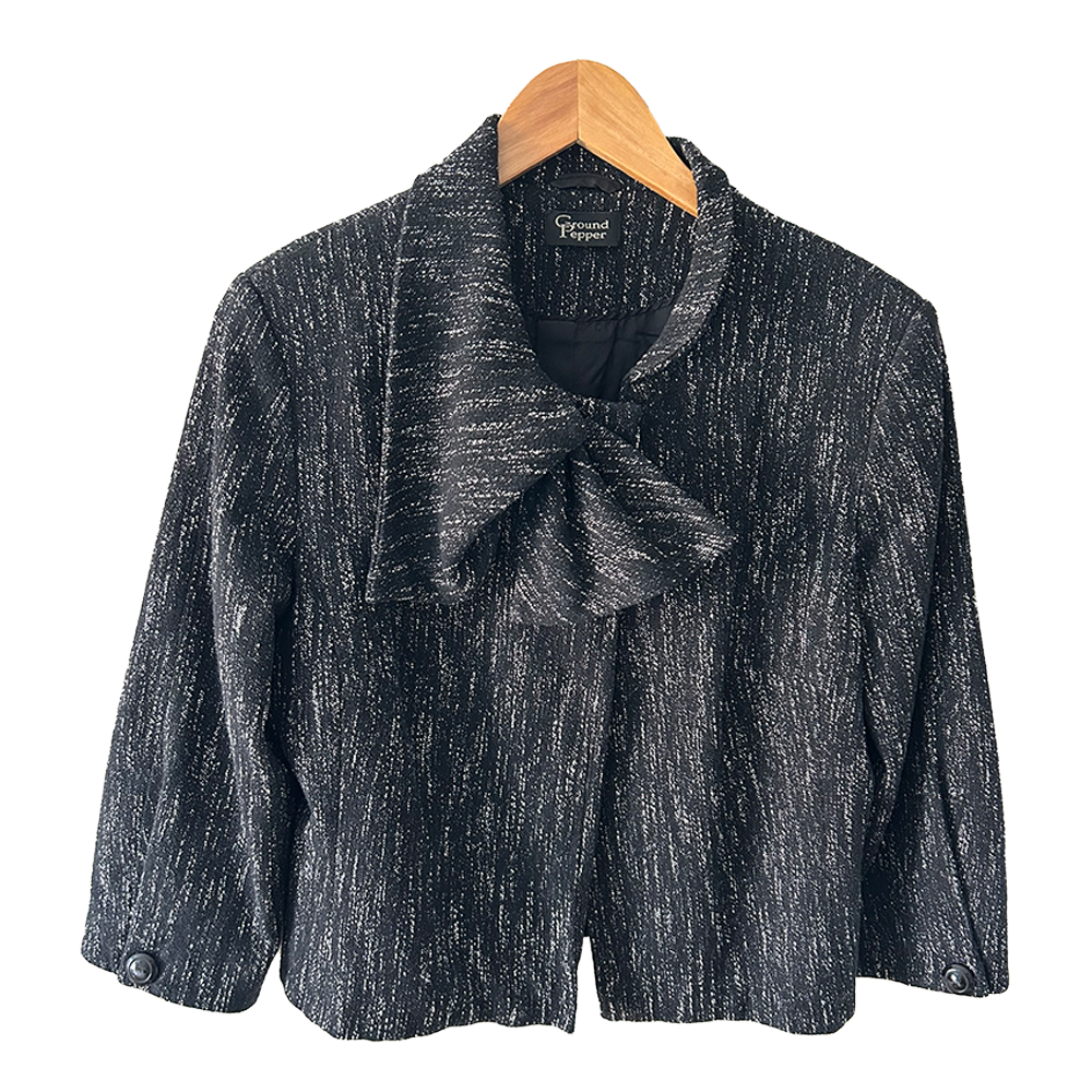 Ladies vintage 80s cropped jacket