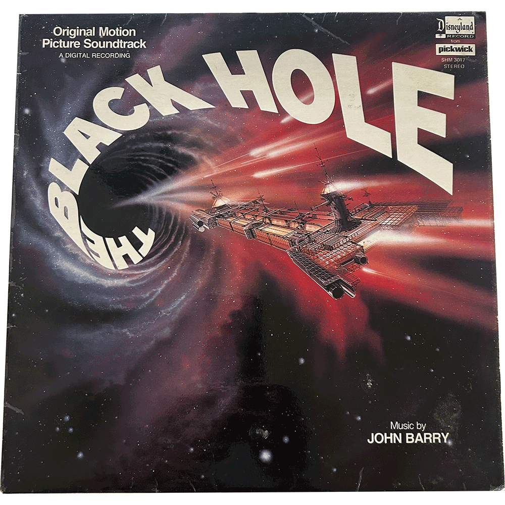Original movie soundtrack for 'The black hole' by John Barry (1979)