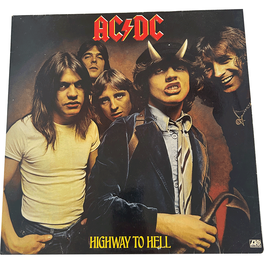 Original AC/DC 'Highway to hell' vinyl album (1979)