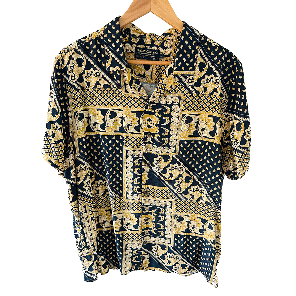 Men's casual shirt by Patrick Grant for Hammonds & Co