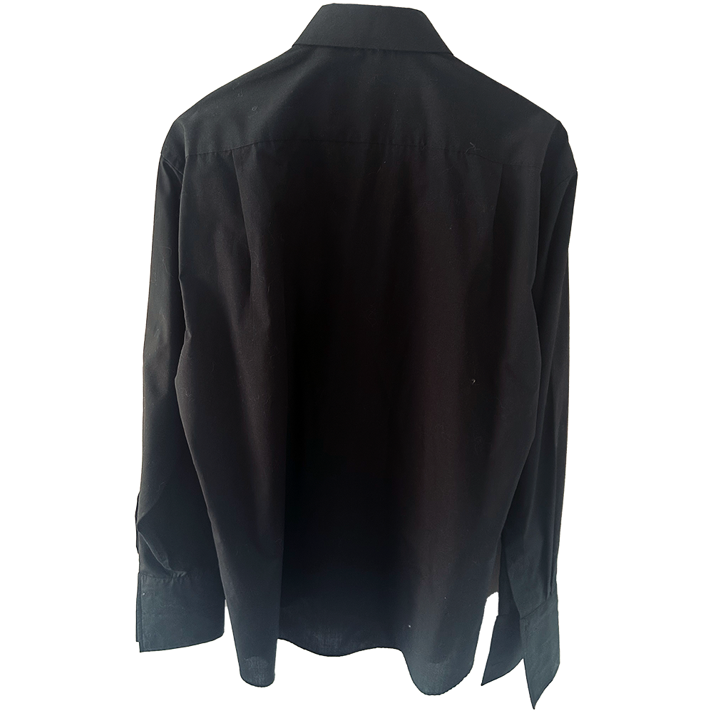 Men's Black Van Heusen formal shirt - Image 3