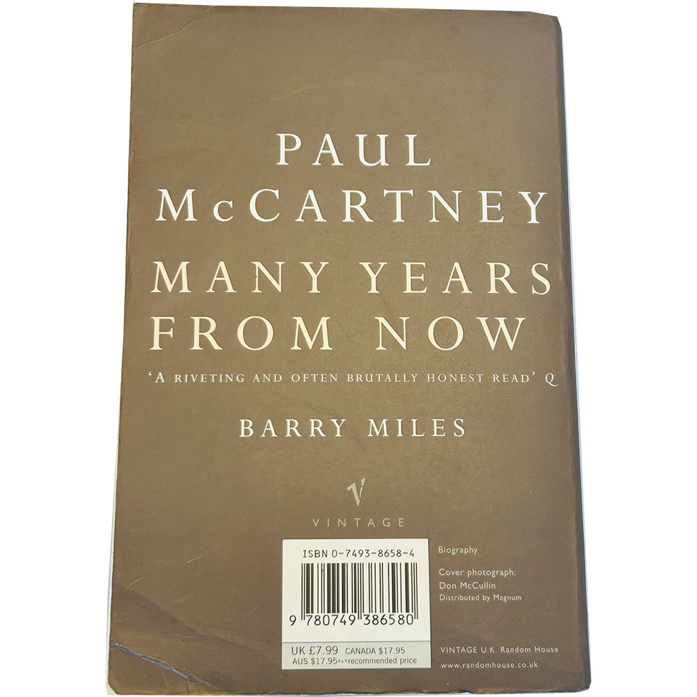 Paul McCartney 'Many years from now' paperback book (1998) - Image 2