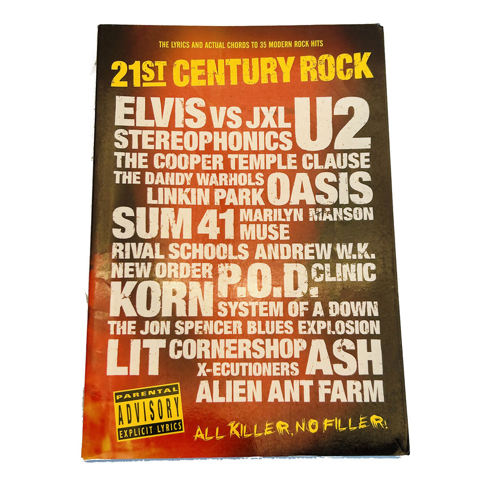 21st Century Rock. Lyrics & chords to 35 rock hits. Paperback (2018)