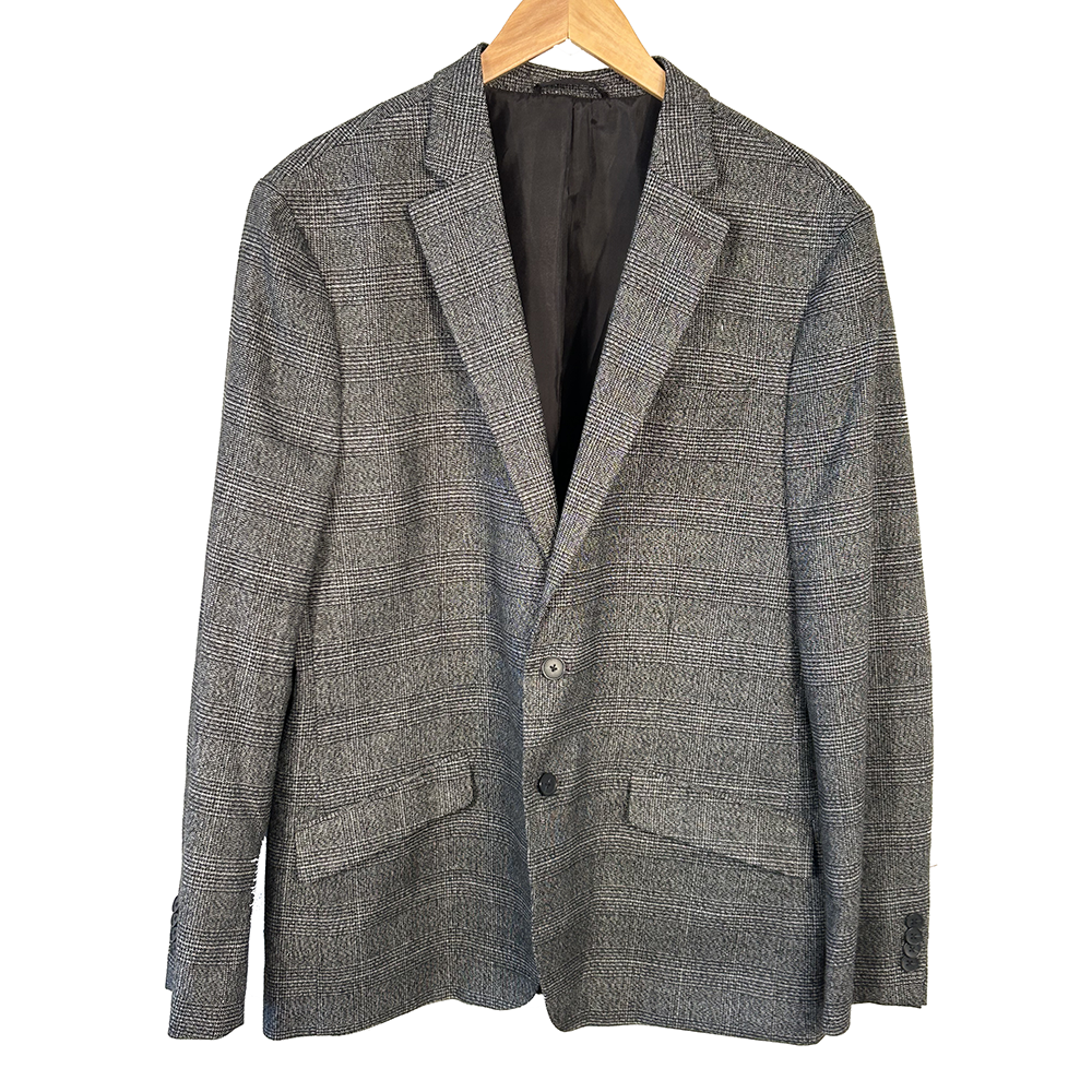 Men's dogtooth check formal jacket