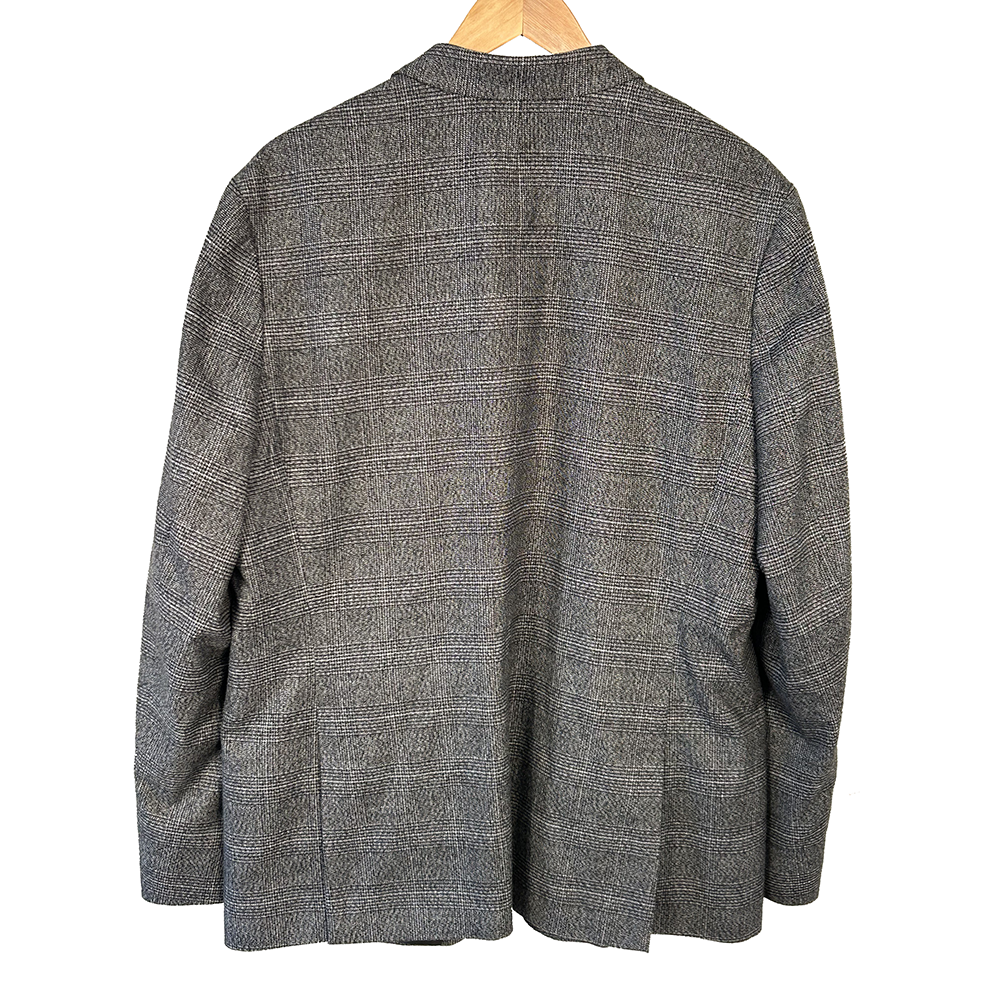Men's dogtooth check formal jacket - Image 2