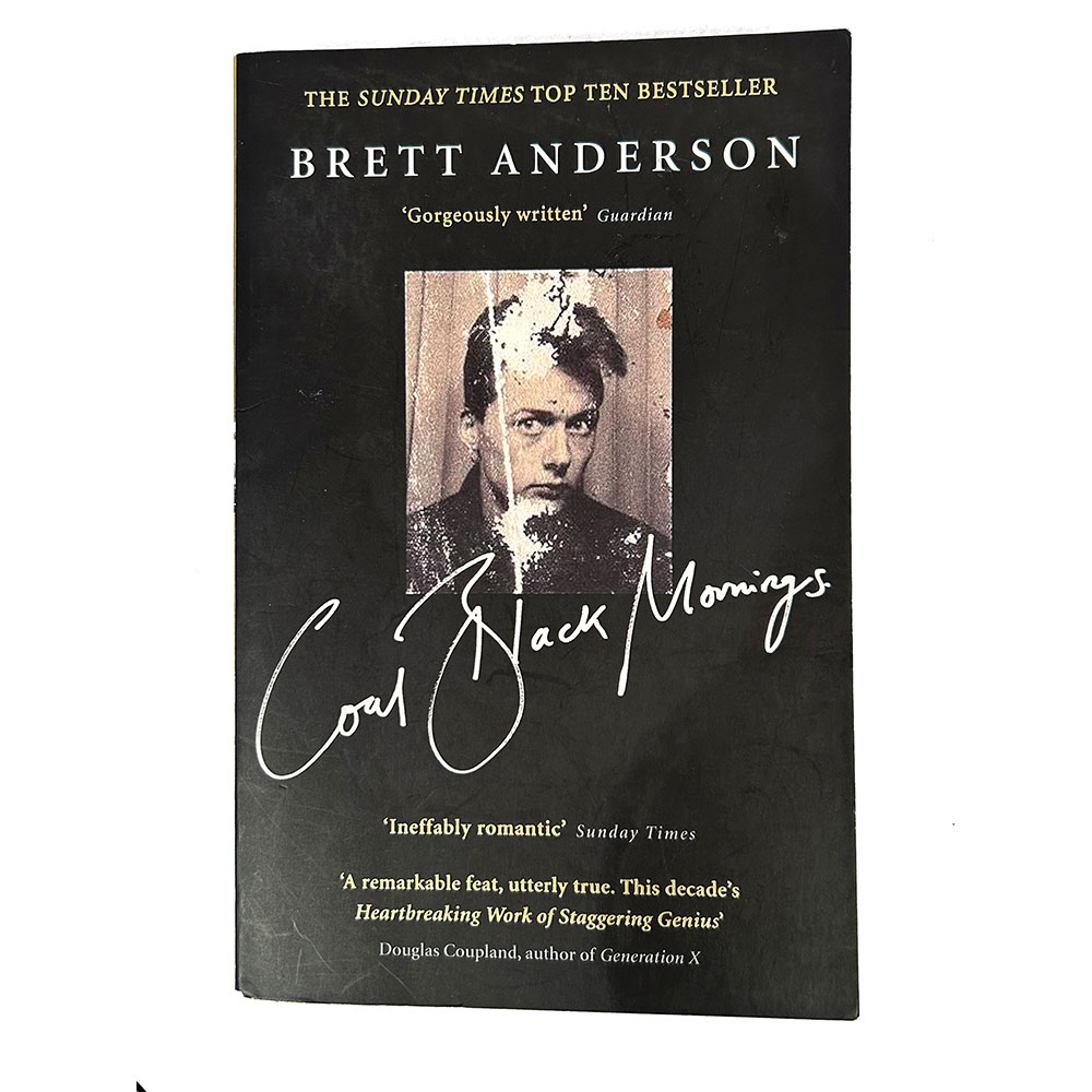 'Coal Black Mornings'. Brett Anderson paperback Memoir (2018)