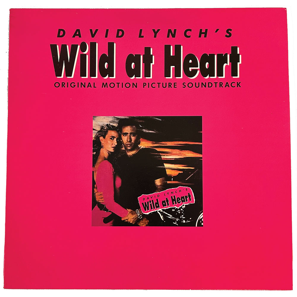 David Lynch's 'Wild at Heart' movie soundtrack vinyl LP (1990)