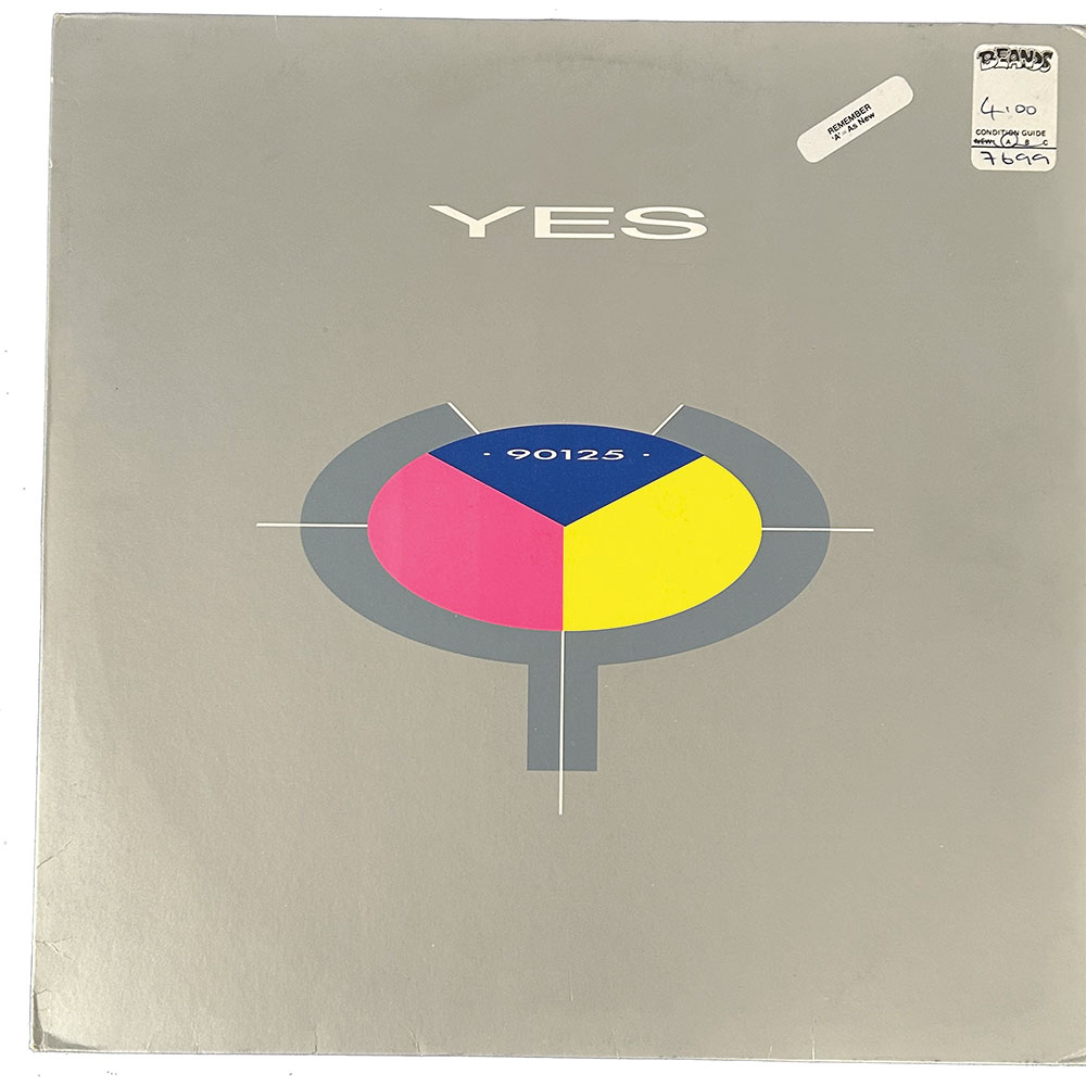 YES '90125' vinyl LP (1983)