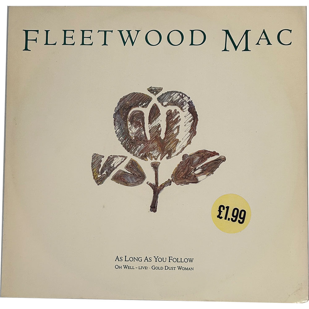 Fleetwood Mac 'As long as you go' vinyl 12" record (1988)