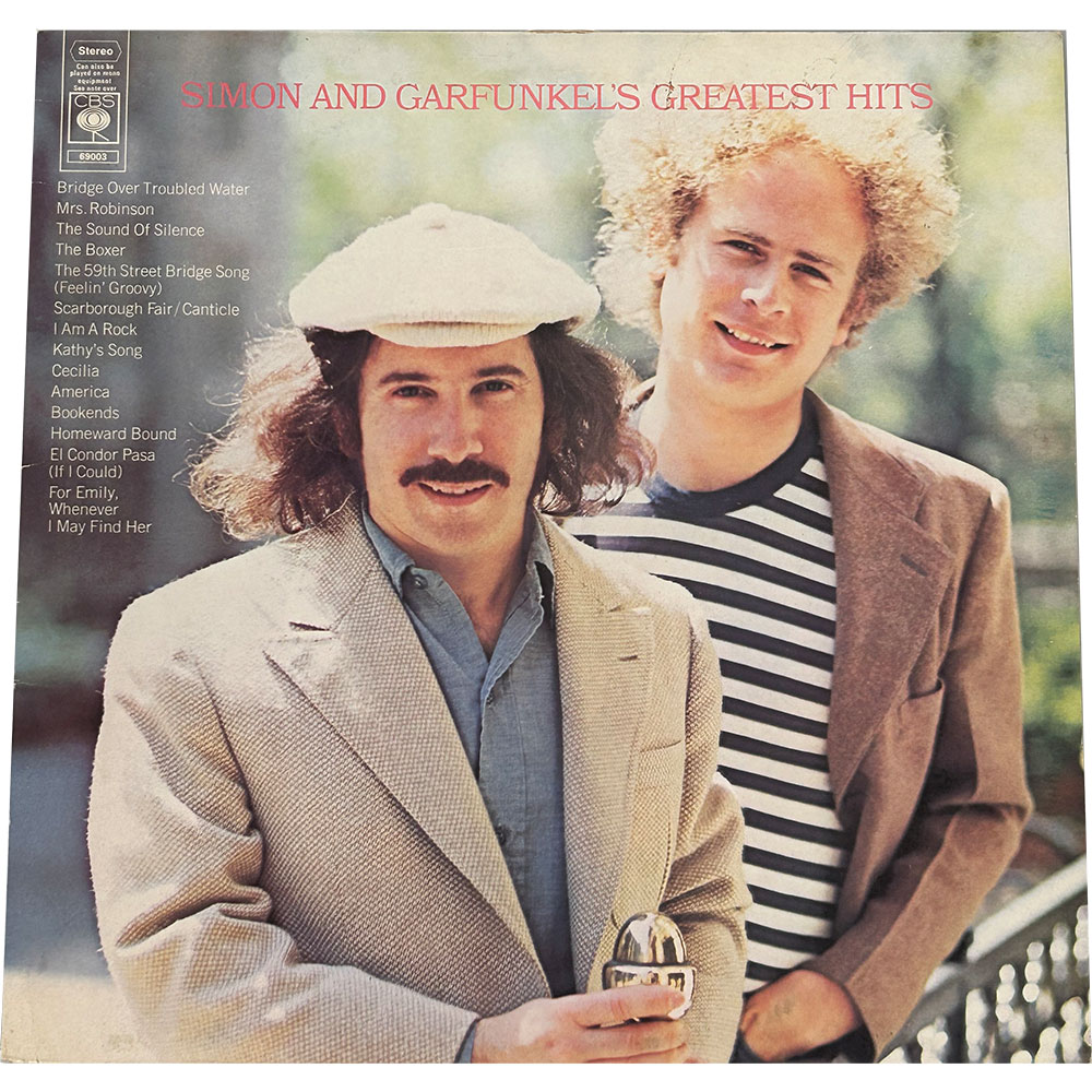 Simon and Garfunkel Greatest Hits vinyl LP (1972)