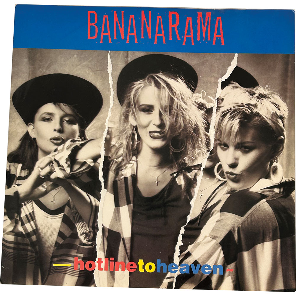 Bananarama 'Hotline to Heaven' vinyl 12" record (1984)