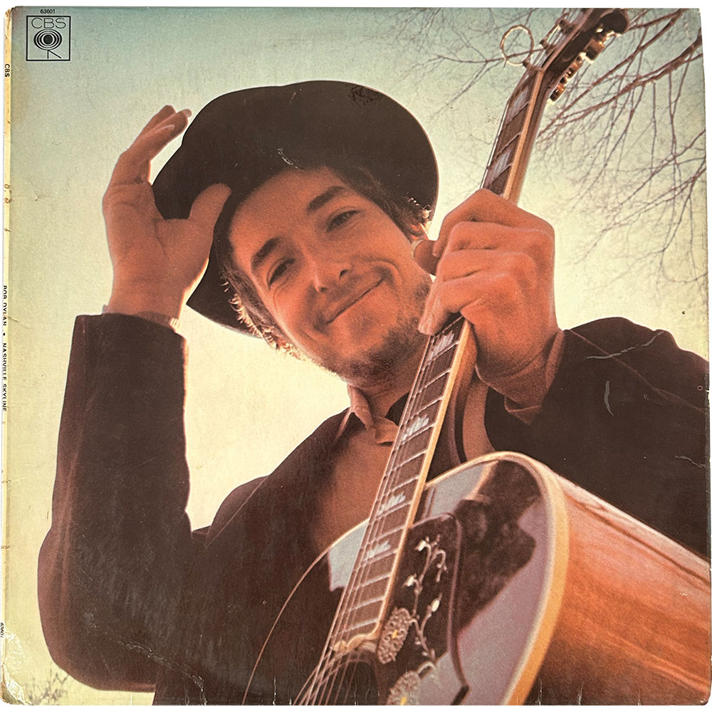 Bob Dylan Nashville Skyline vinyl LP.