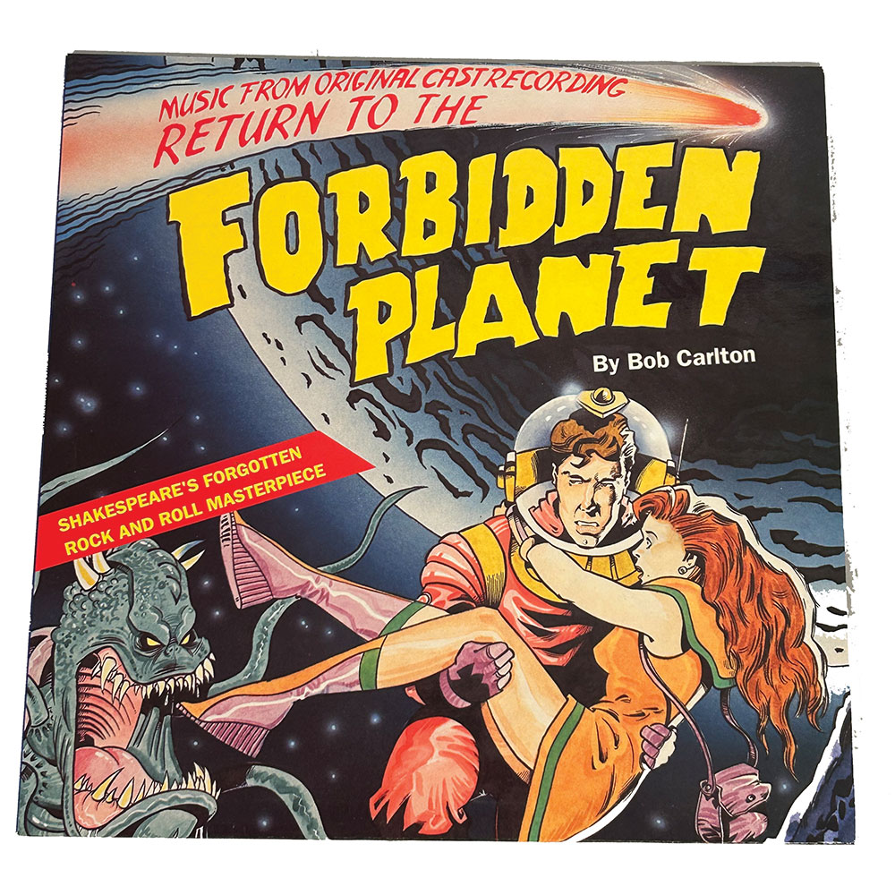 'Return to the Forbidden Planet' original cast recording vinyl LP (1990)