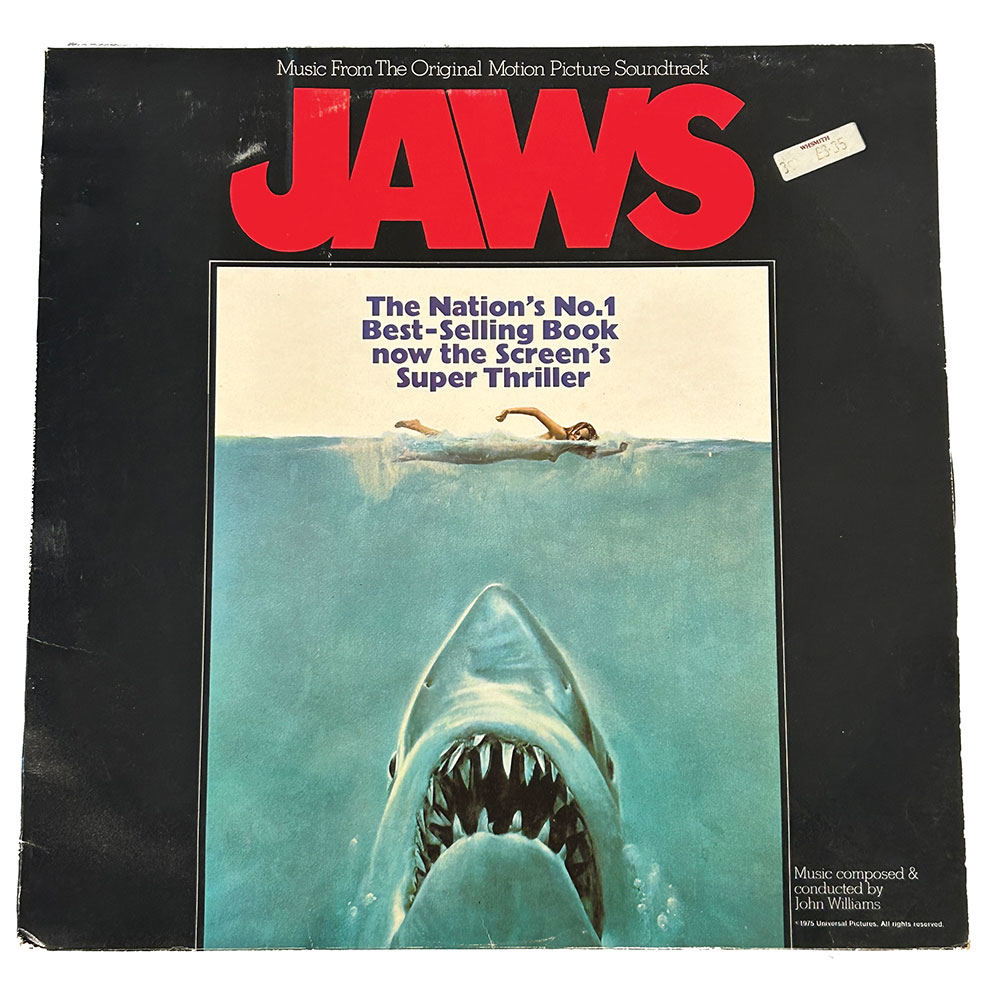 'Jaws' Music from the original motion picture vinyl LP (1975)