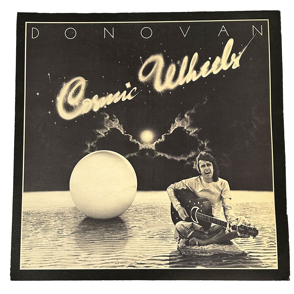 Donovan 'Cosmic Wheels' gatefold sleeve vinyl LP (1973)