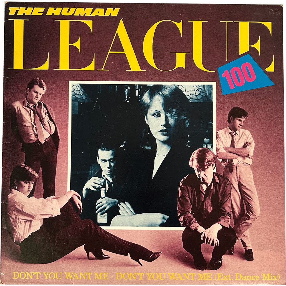 The Human League 'Don't you want me' 12" vinyl record (1981)