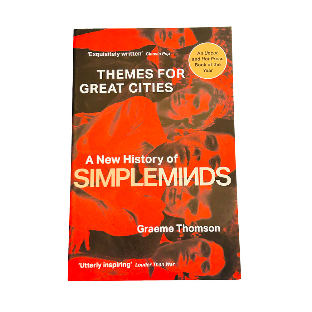 'A New History of Simple Minds' paperback book (2023)