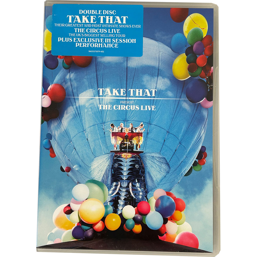 Take That 'The Circus Live' double DVD