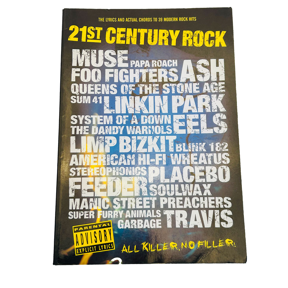 '21st Century Rock' lyric & chord book (2002)