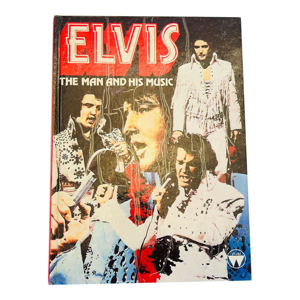 'Elvis The Man and his Music' hardback book (1981)