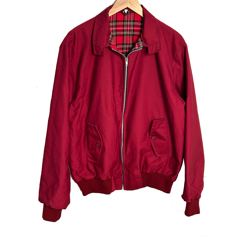 Red 'Harrington' style jacket