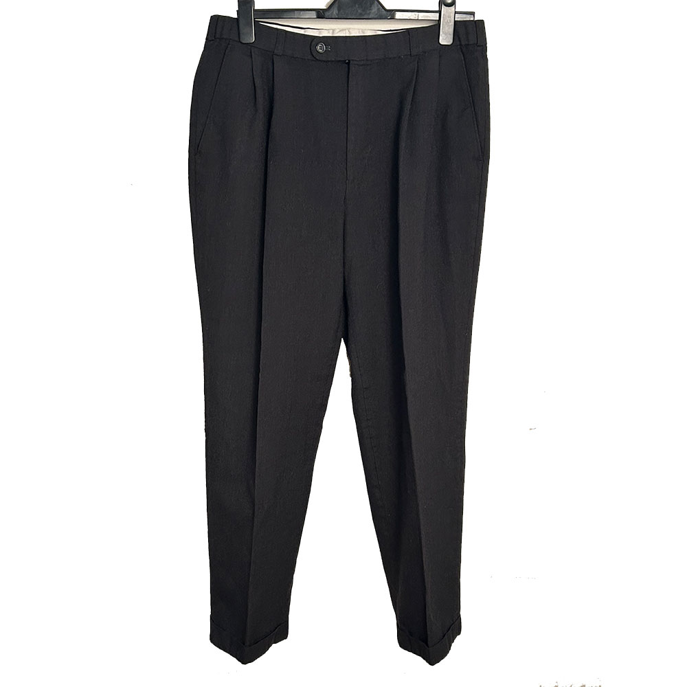 Vintage dark grey wool blend C&A trousers