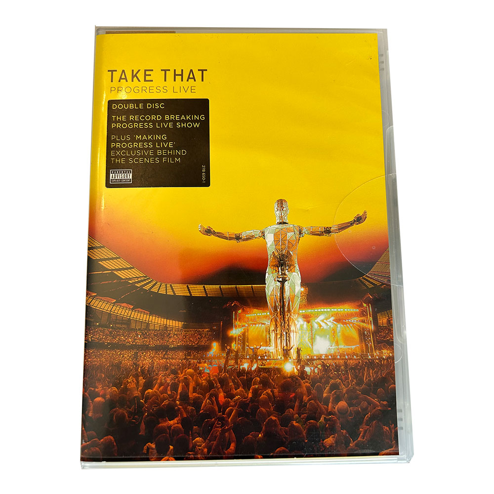 Take That 'Progress Live' double DVD new (2011)