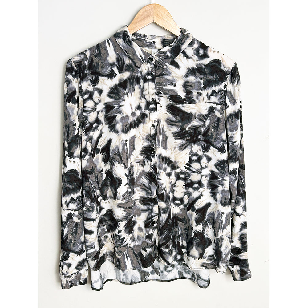 Soyaconcept tie dye pattern shirt