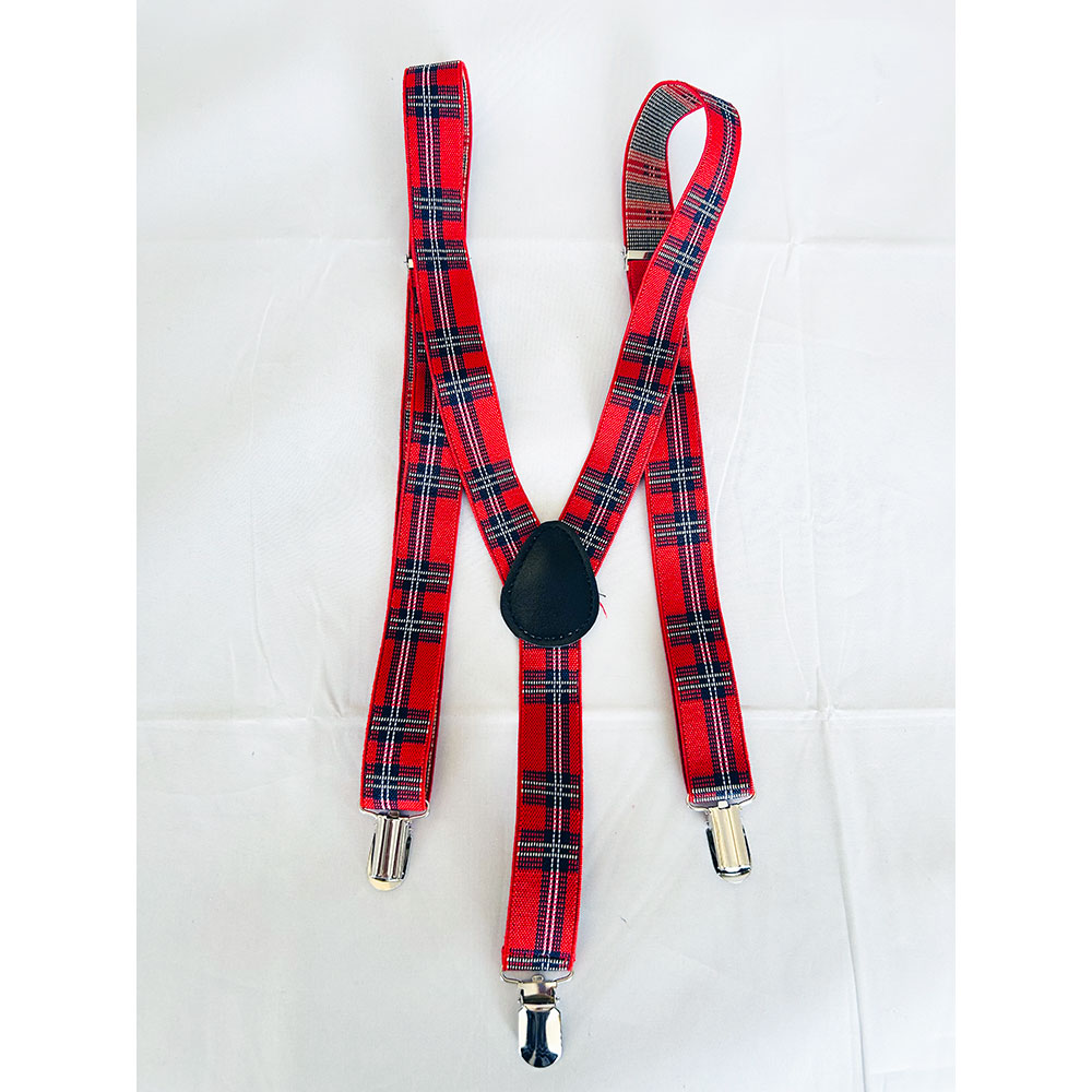 Tartan braces