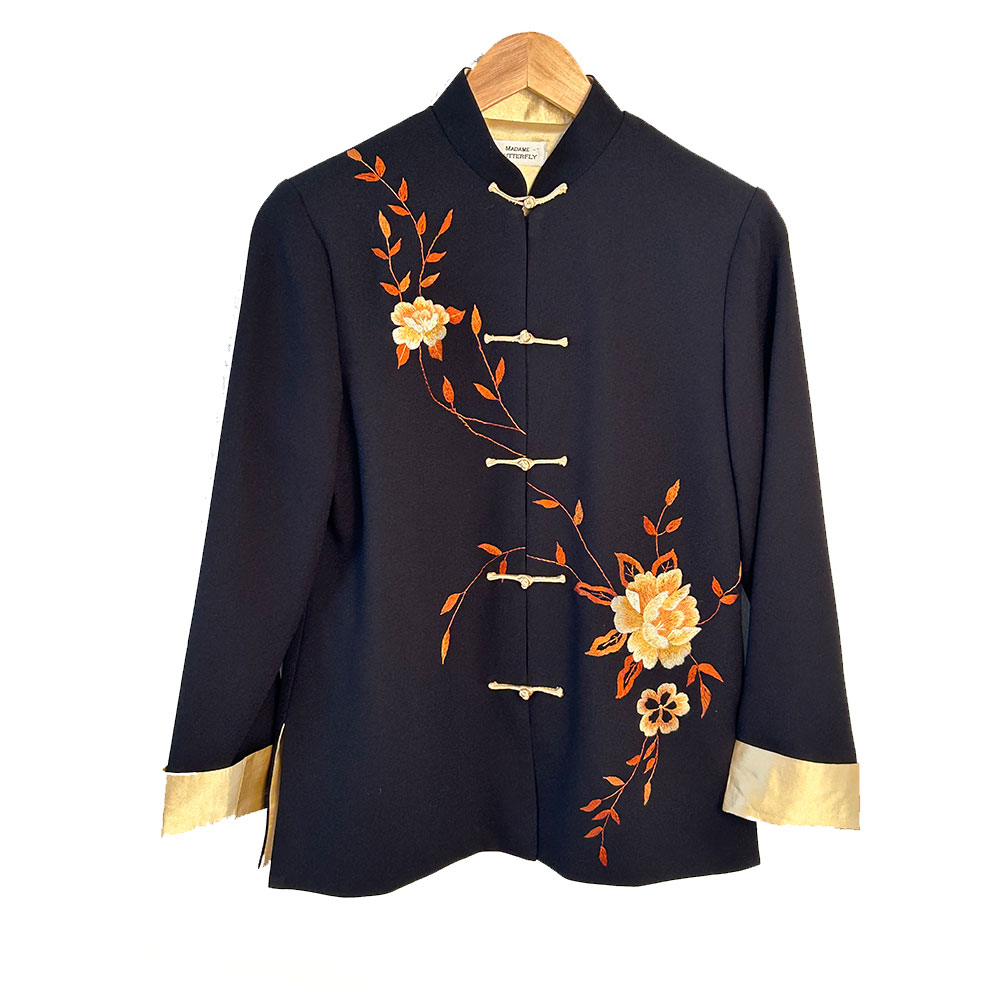 Chinese inspired embroidered Jacket